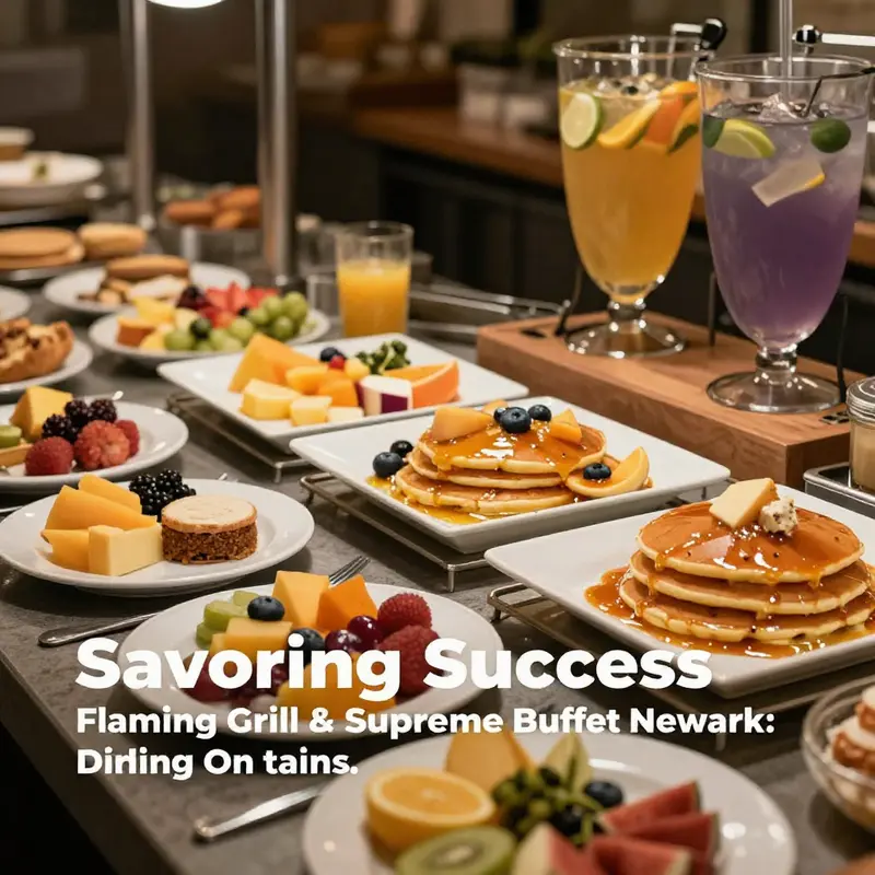 An enticing variety of dishes at Flaming Grill & Supreme Buffet highlights the culinary offerings that appeal to diverse palates.