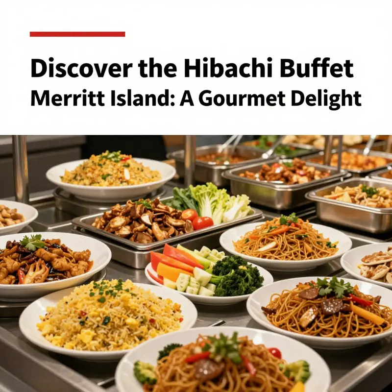 A chef showcases the art of hibachi cooking at Hibachi Buffet.