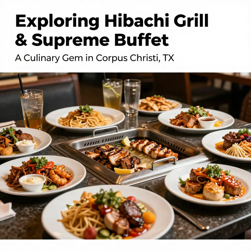 An enticing view of assorted dishes from Hibachi Grill & Supreme Buffet, showcasing its buffet offerings.