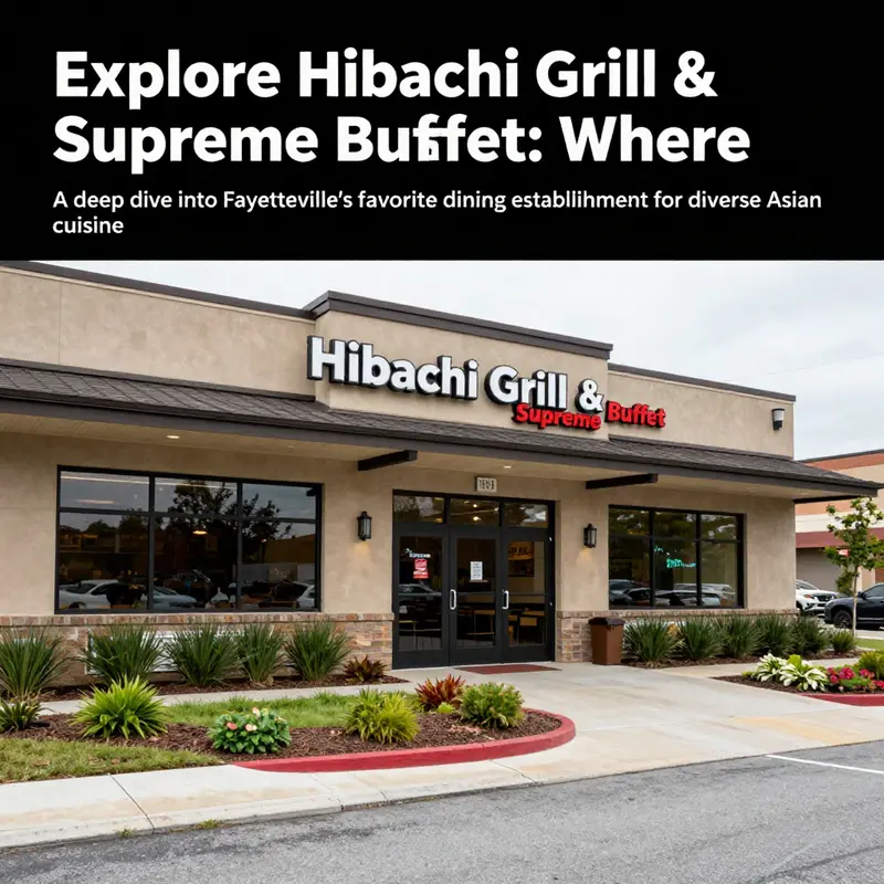 Exterior view of Hibachi Grill & Supreme Buffet, demonstrating its unique design and accessibility for all diners.
