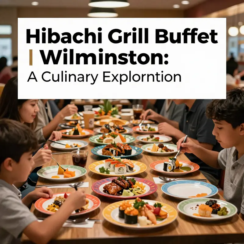 The diverse menu offerings at Hibachi Grill Buffet, showcasing sushi, grilled meats, and Asian dishes.