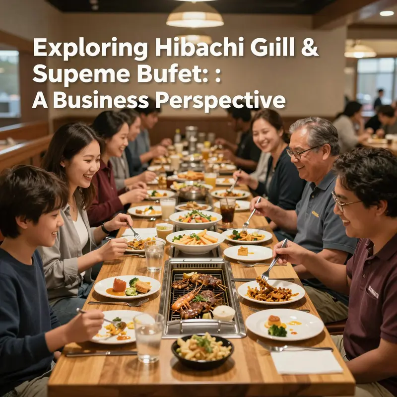A vibrant spread of diverse dishes showcasing the variety offered at Hibachi Grill & Supreme Buffet.