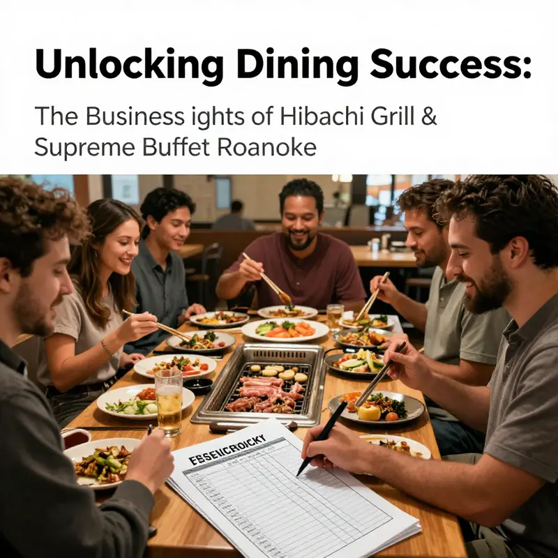 An inviting view of Hibachi Grill & Supreme Buffet Roanoke, highlighting its engagement with customers.