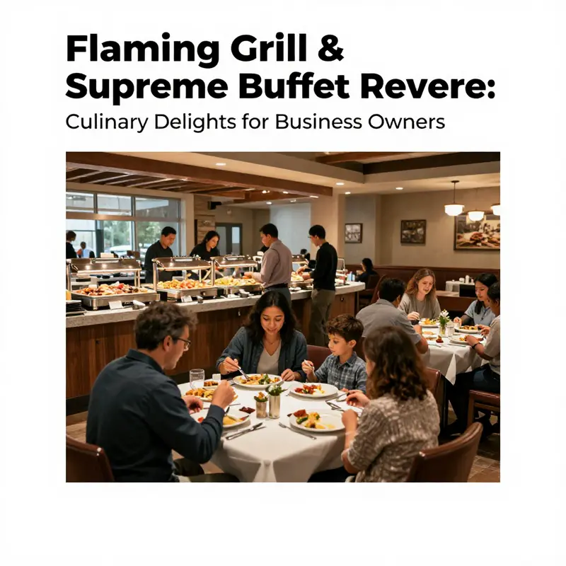 A rich array of dishes illustrating the culinary diversity and flavors at Flaming Grill & Supreme Buffet.