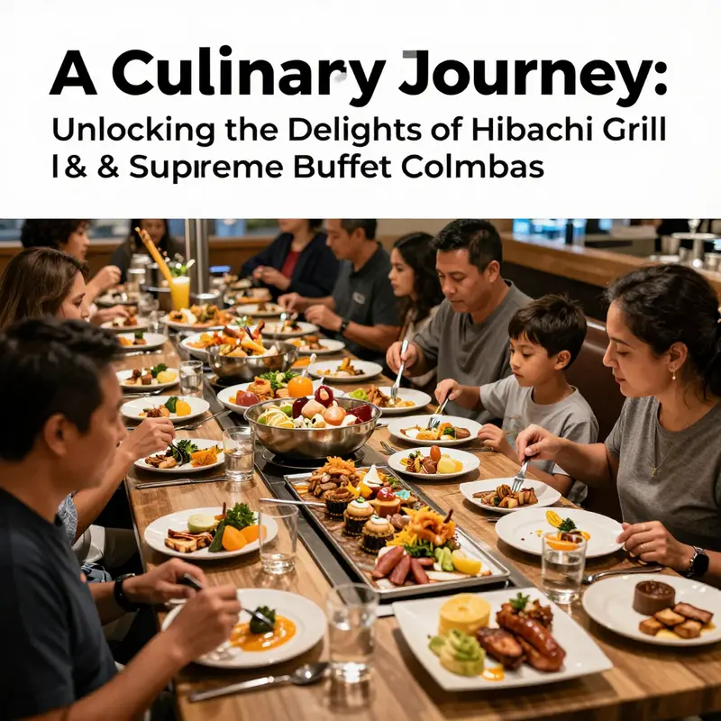 Customers enjoying a lively dining experience at Hibachi Grill & Supreme Buffet, showcasing the restaurant’s inviting atmosphere.