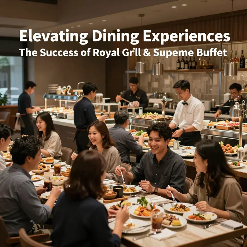 The sushi bar at Royal Grill, highlighting fresh ingredients and expert preparation.