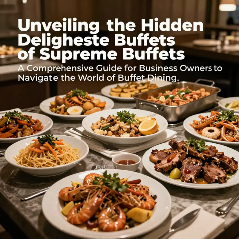 A buffet table displaying a wide range of dishes from different cuisines, inviting diners to explore.