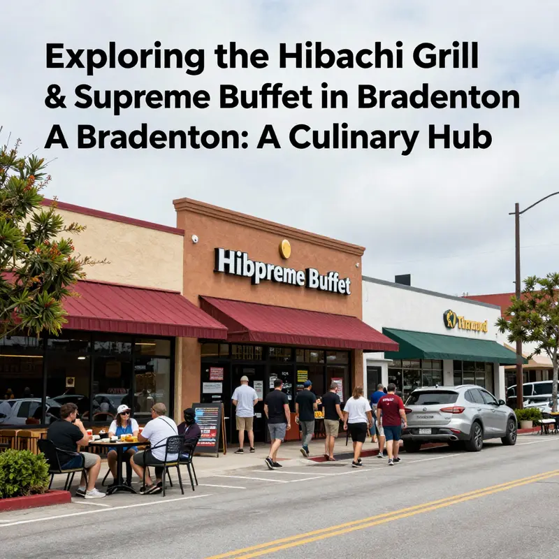A vibrant selection of dishes from Hibachi Grill & Supreme Buffet, highlighting the diverse menu available for diners.