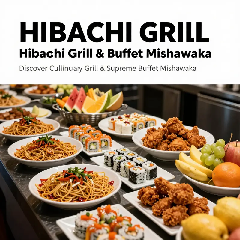 A delightful and colorful array of dishes served at Hibachi Grill & Supreme Buffet, representing culinary diversity.