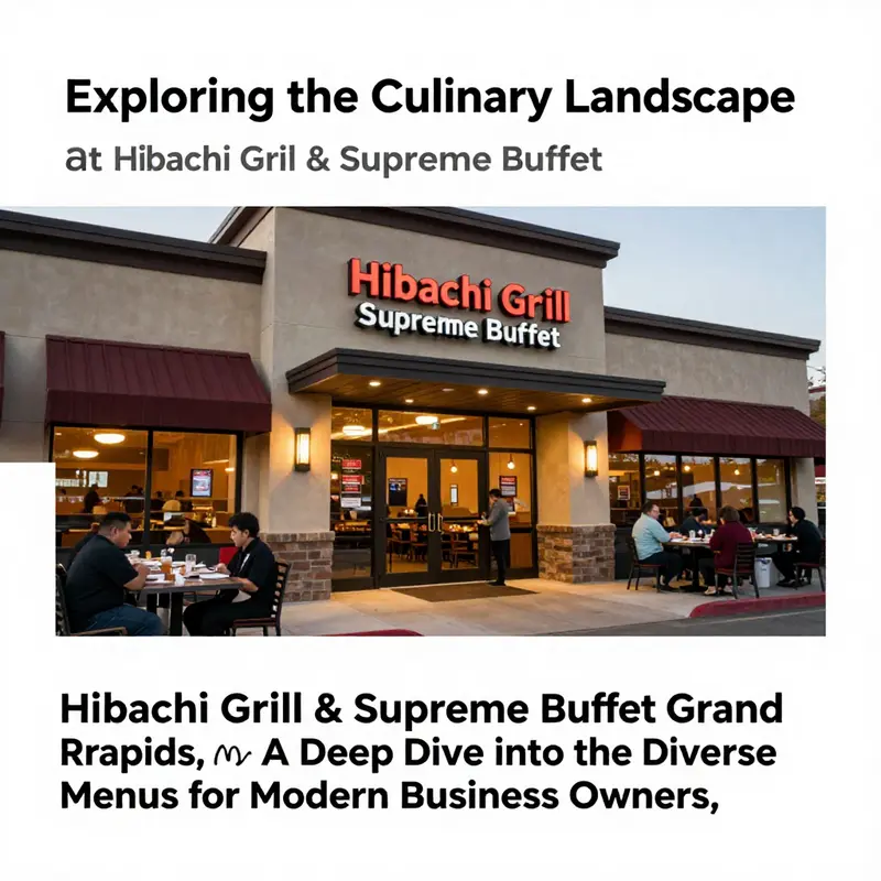 The exterior view of Hibachi Grill & Supreme Buffet, reflecting a lively atmosphere and welcoming entrance.
