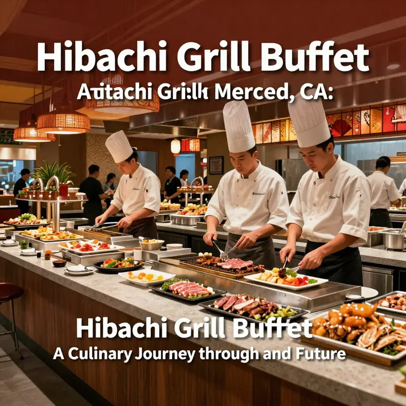 The bustling interior of Hibachi Grill Buffet showcasing active hibachi tables and a rich buffet spread.
