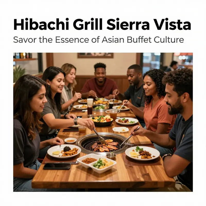 An enticing array of dishes showcasing Hibachi Grill’s diverse Asian buffet offerings.