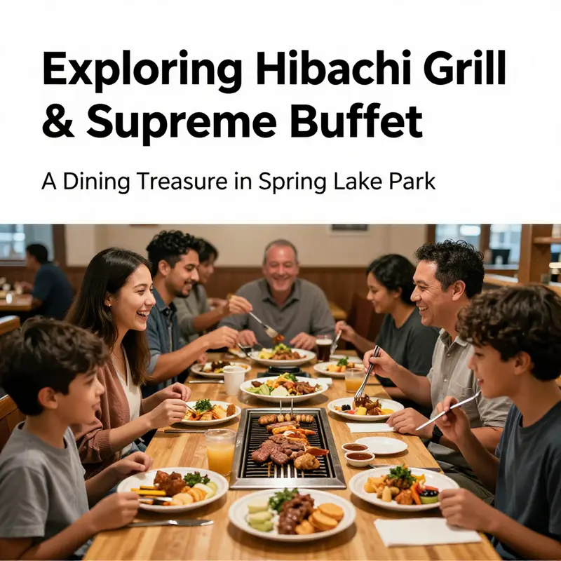 A vibrant array of food offerings at Hibachi Grill & Supreme Buffet.