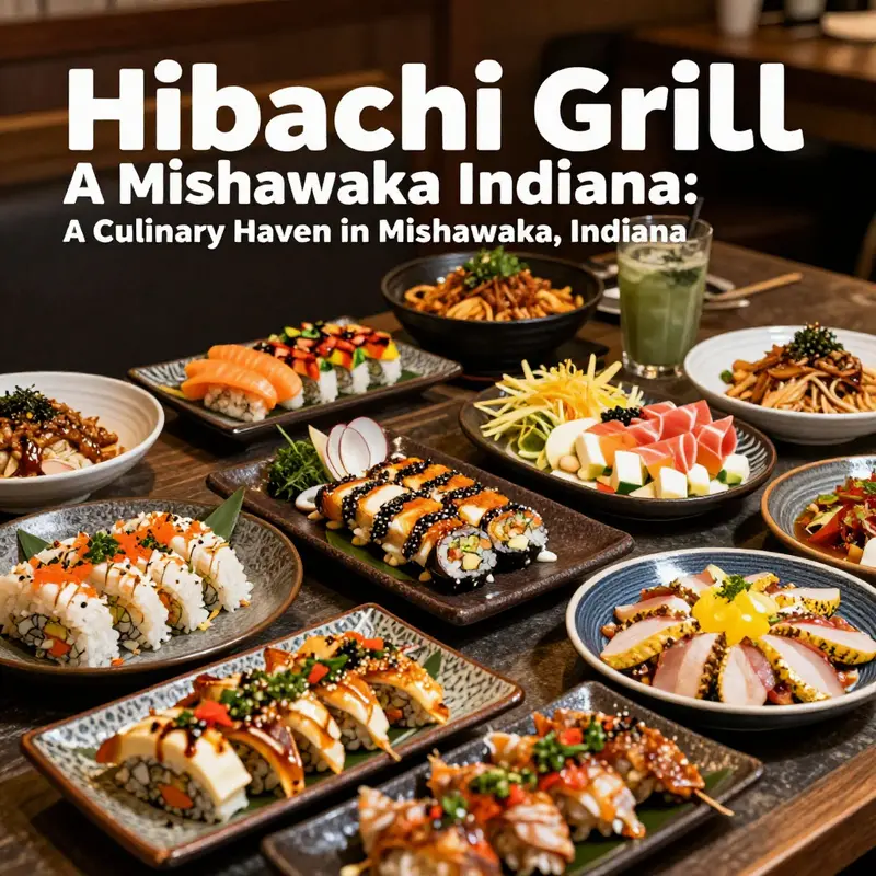 An enticing array of dishes representing the diverse menu at Hibachi Grill & Supreme Buffet.