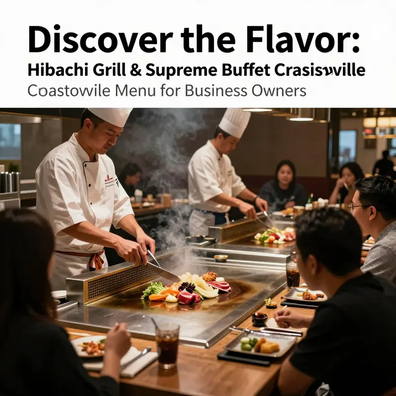Diners enjoy the vibrant and engaging hibachi grilling experience at Hibachi Grill & Supreme Buffet.