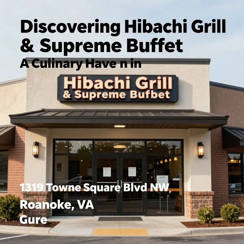 A vibrant dining atmosphere at Hibachi Grill & Supreme Buffet, featuring diverse food stations.