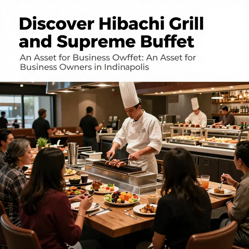 Diners engaging with chefs during the hibachi cooking experience at Hibachi Grill & Supreme Buffet.