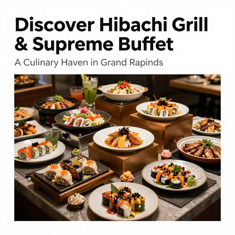 Hibachi Grill & Supreme Buffet – a welcoming exterior view inviting diners in Grand Rapids.