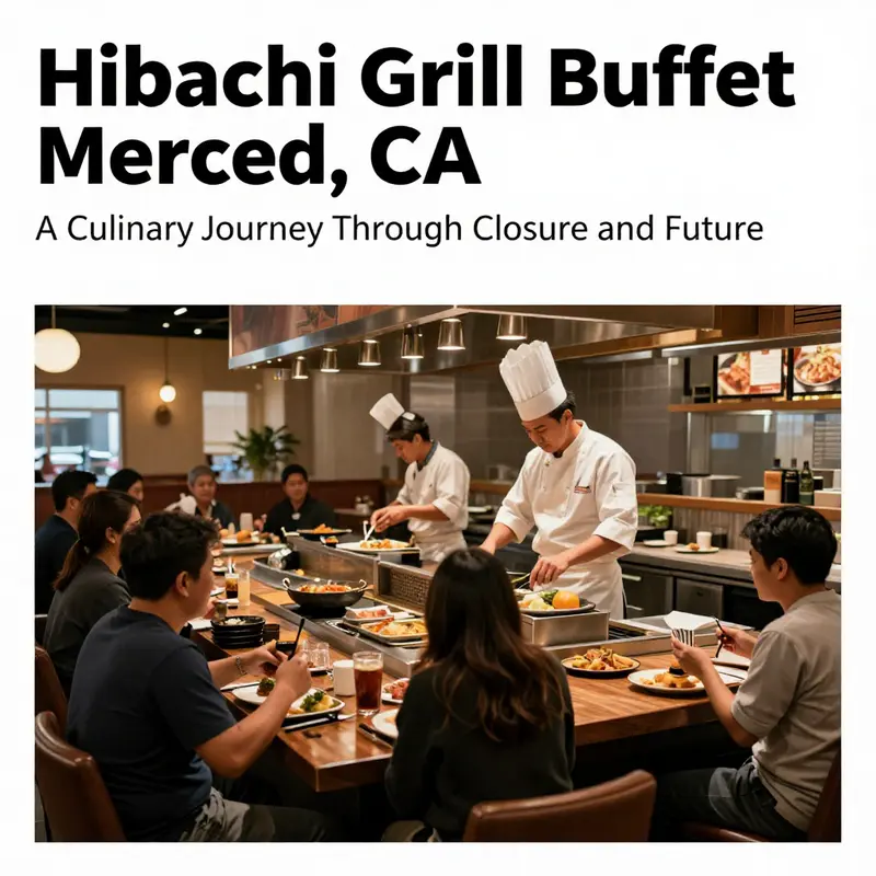 Panoramic view of diners at a hibachi grill restaurant, enjoying grilled meals and an active culinary show.