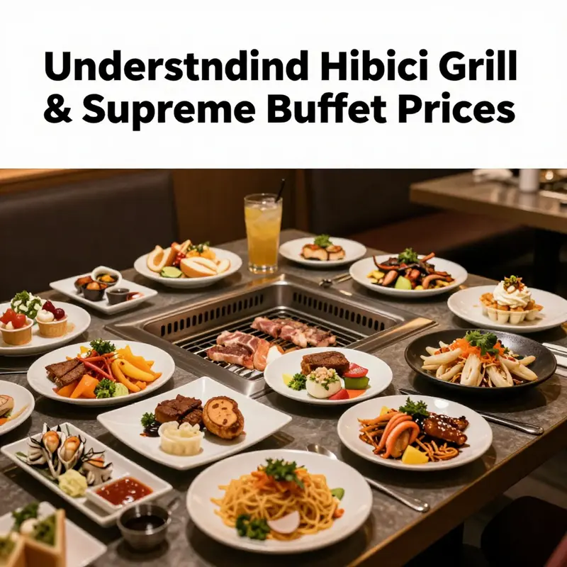 An appealing buffet setup at Hibachi Grill featuring various dishes and a welcoming dining environment.