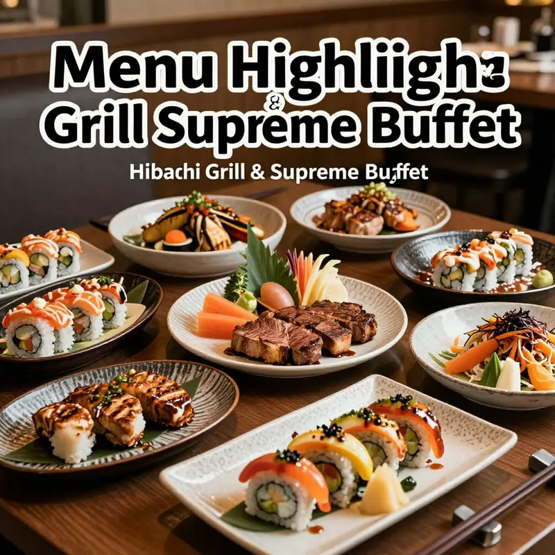 A showcase of diverse Hibachi Grill & Supreme Buffet locations across the United States.