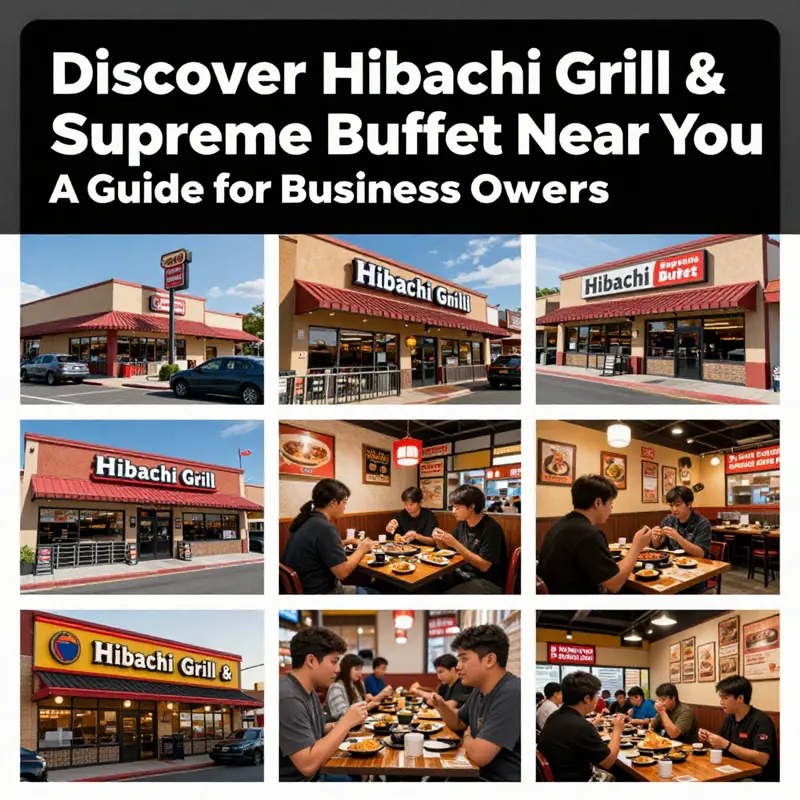 Popular locations of Hibachi Grill & Supreme Buffet illustrating the diverse dining experiences offered.