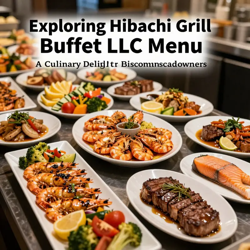 Signature dishes at Hibachi Grill Buffet showcasing the fresh ingredients and culinary expertise.