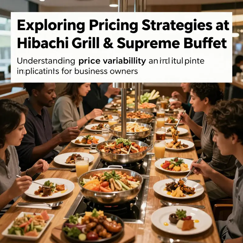 A visually appealing buffet arrangement showcasing the extensive menu options at Hibachi Grill & Supreme Buffet.