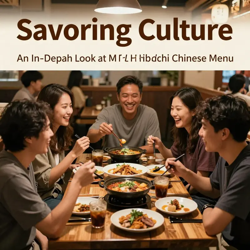 An enticing overview of the diverse dishes available on M P Hibachi Grill’s Chinese menu.