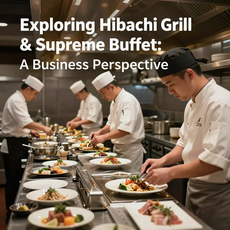 A vibrant spread of diverse dishes showcasing the variety offered at Hibachi Grill & Supreme Buffet.