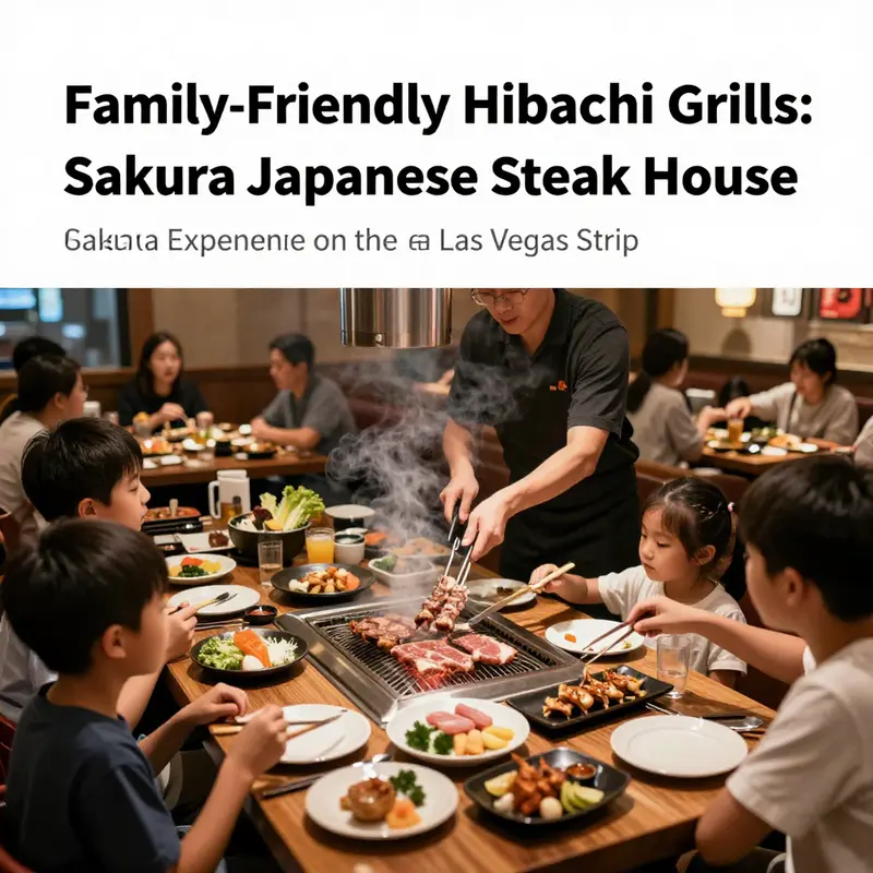 A chef dazzling guests with his hibachi cooking skills at Benihana.