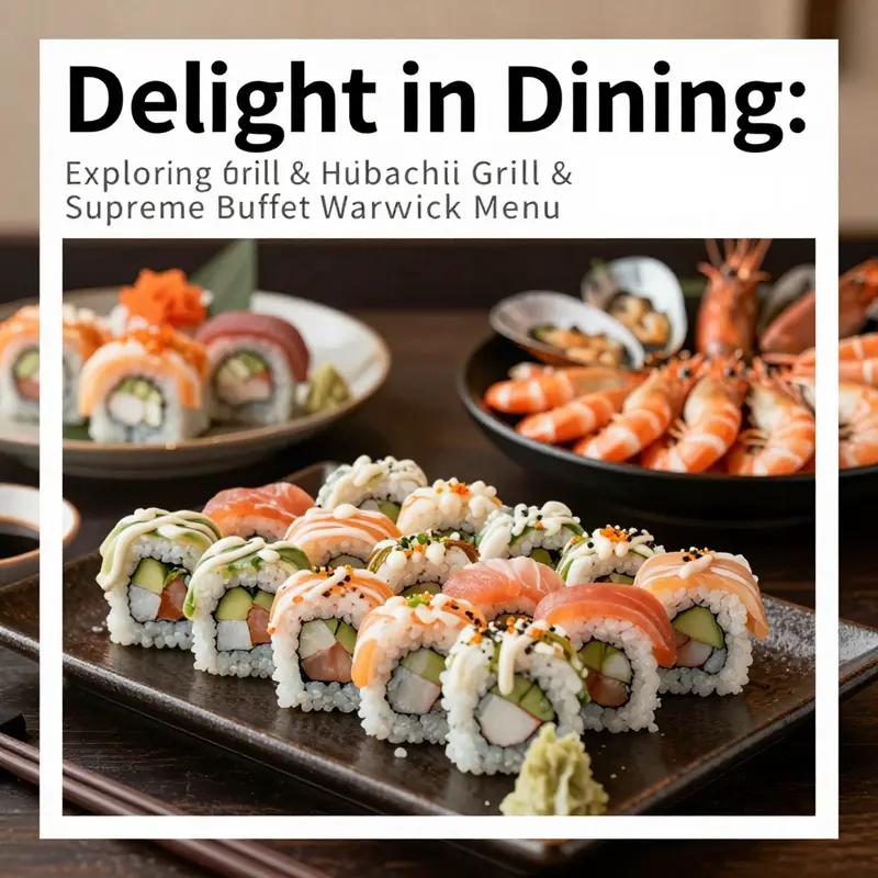 A delicious array of carry-out buffet options showcasing the variety available at Hibachi Grill & Supreme Buffet.