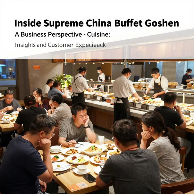 Dinner service at Supreme China Buffet Goshen reflecting customer interactions and service dynamics during peak hours.