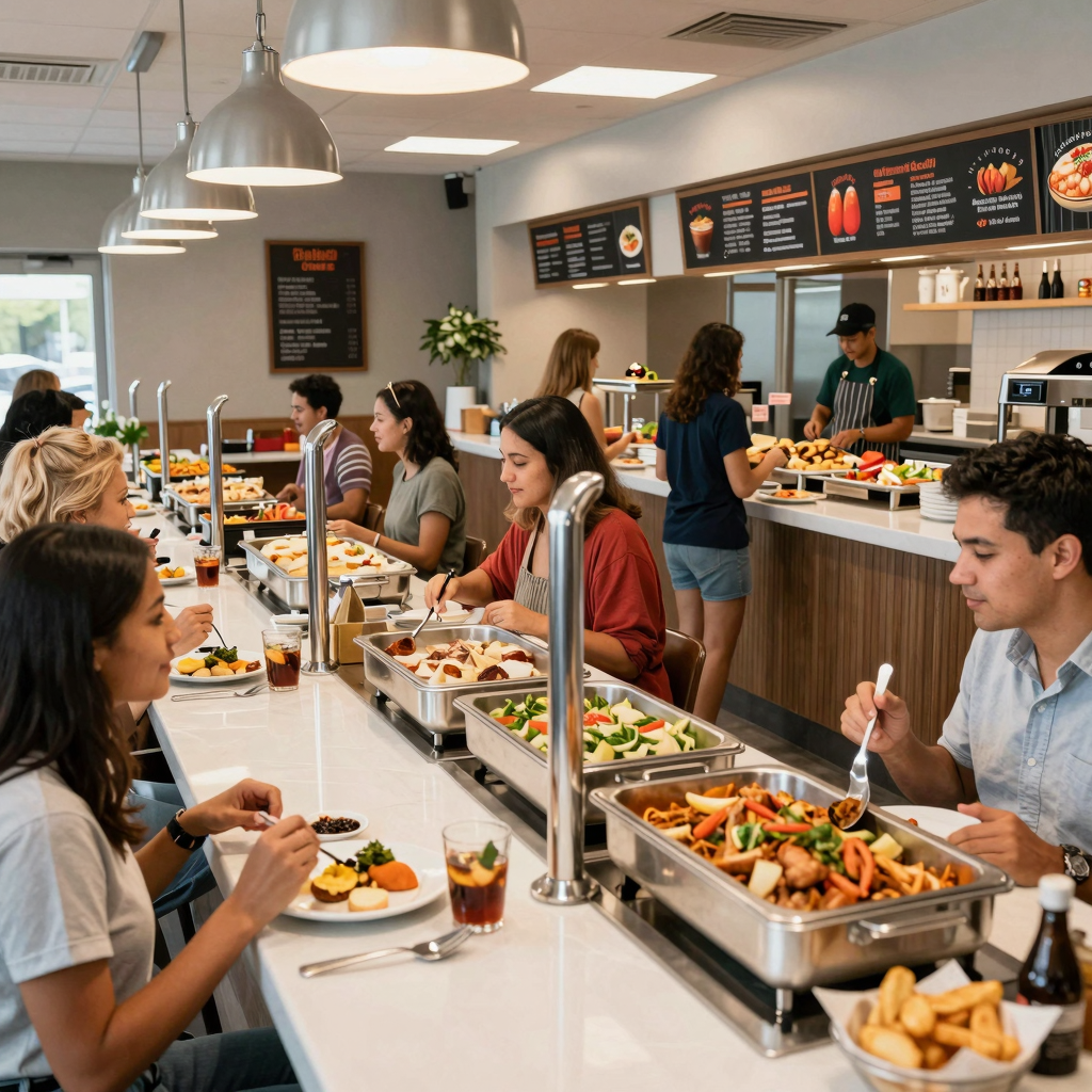 Flaming Grill and Supreme Buffet Interior