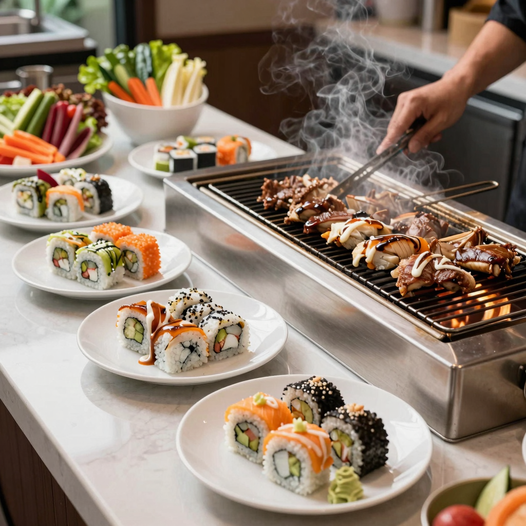 Delicious Buffet Spread