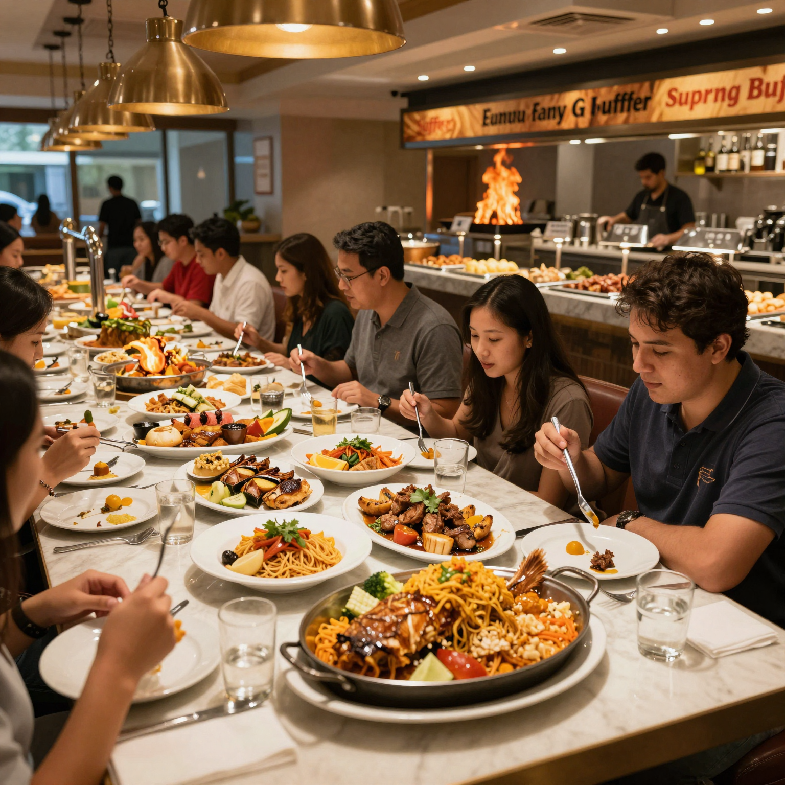 Flaming Grill and Supreme Buffet