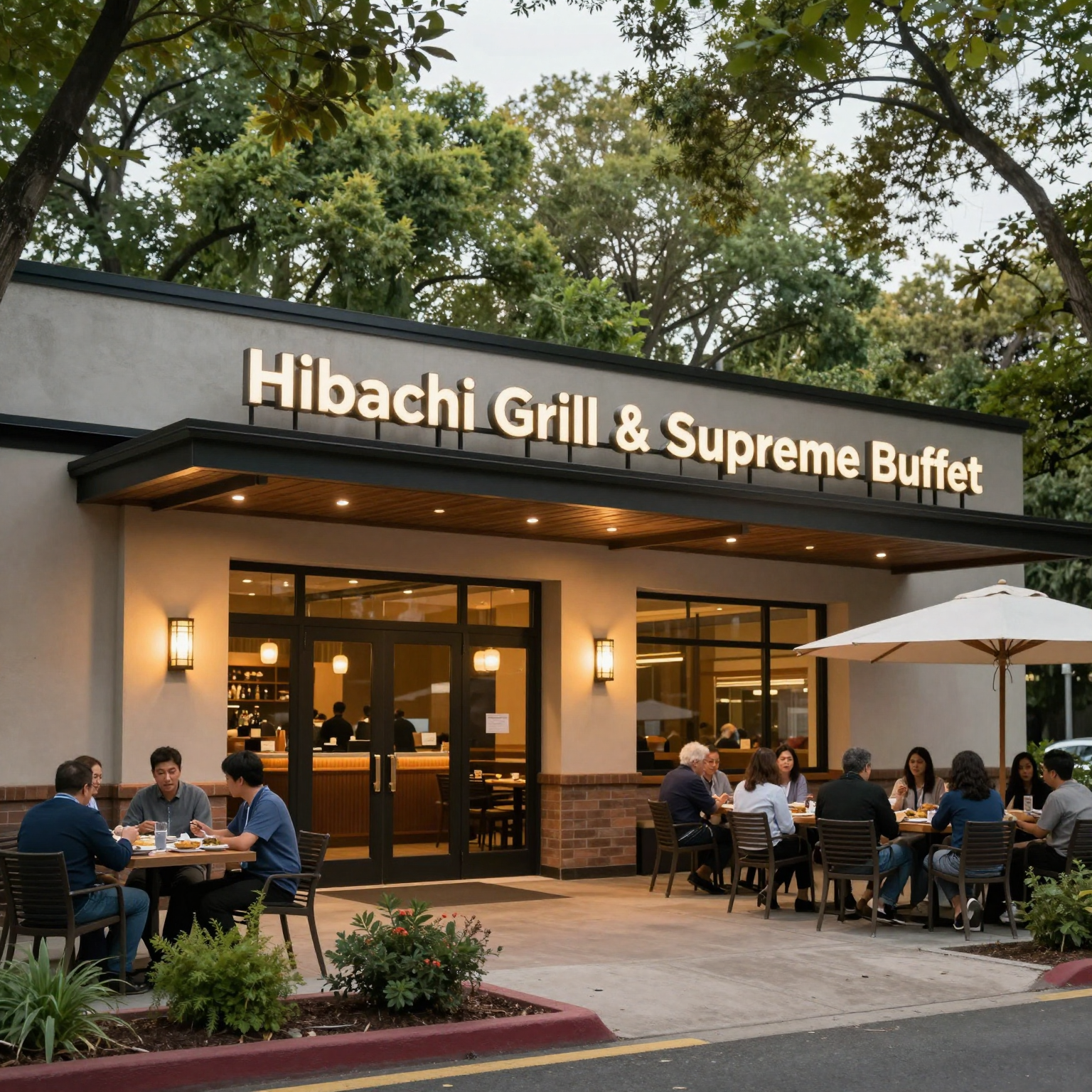 Exterior of Hibachi Grill & Supreme Buffet