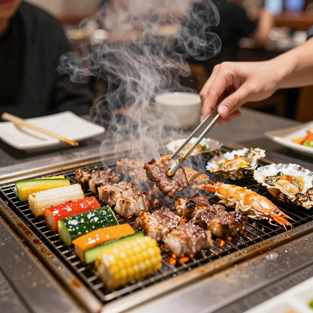 Hibachi Grilling