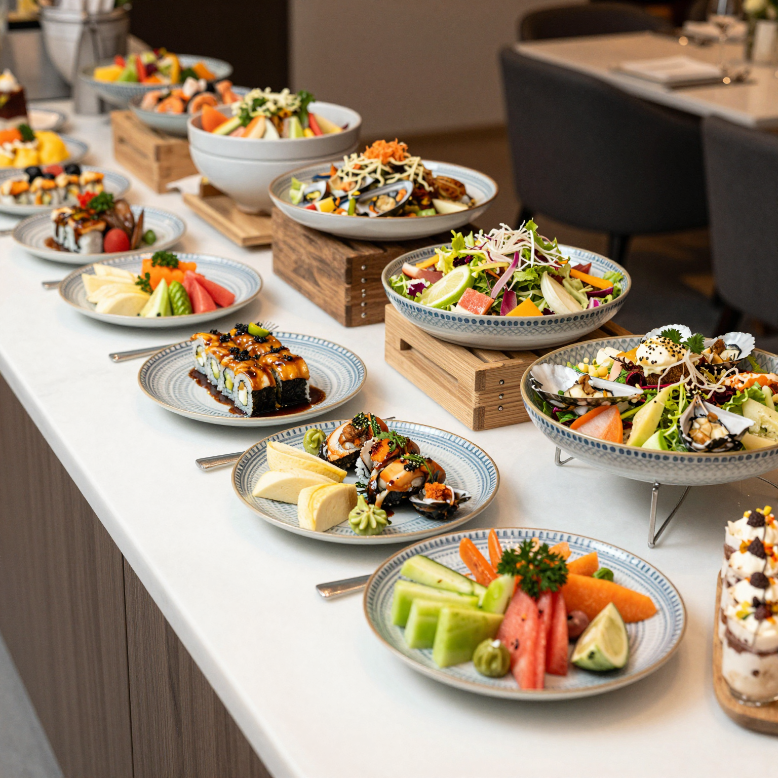 Supreme Buffet Setup