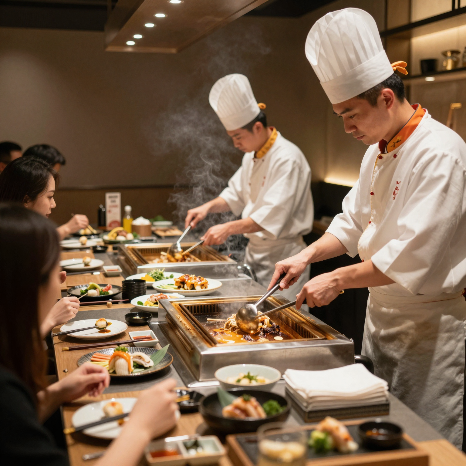 Hibachi Grill Dining Experience