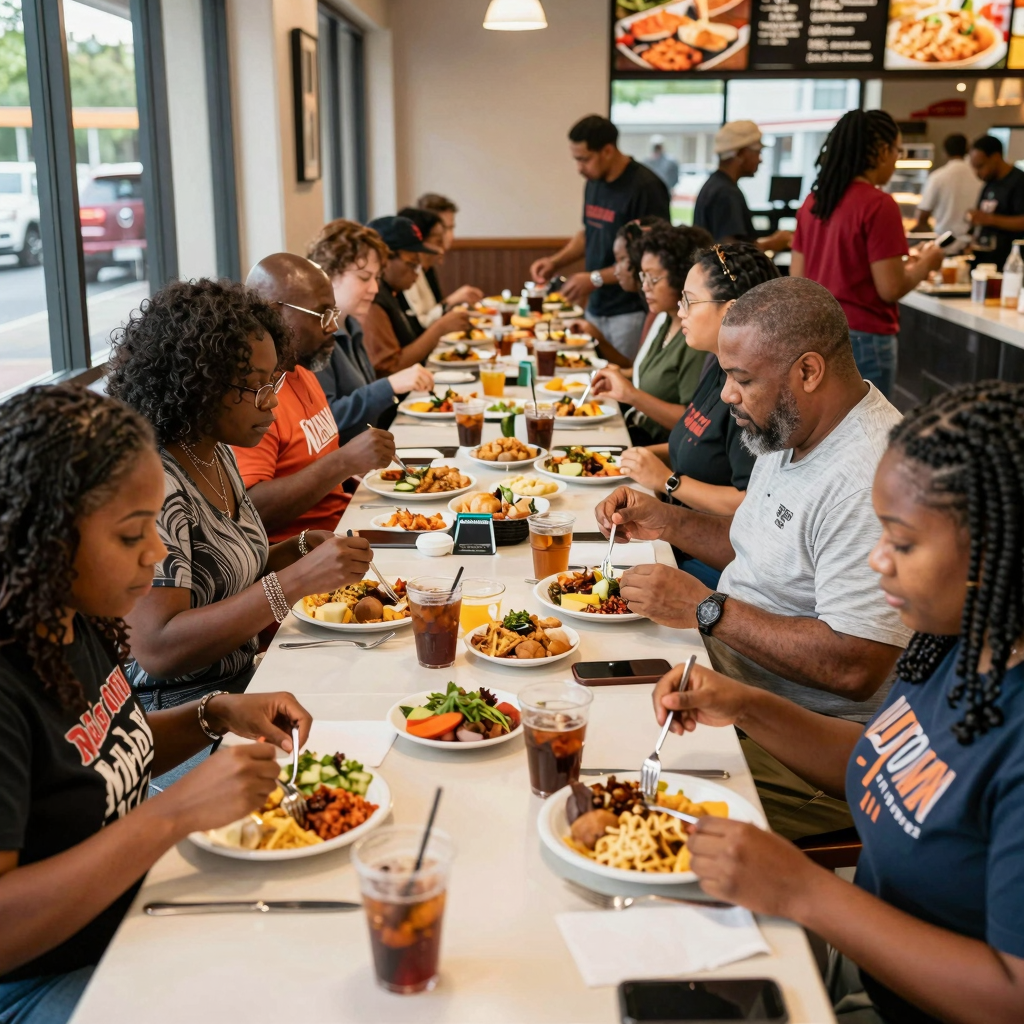 Community Gathering at Hibachi Grill & Supreme Buffet