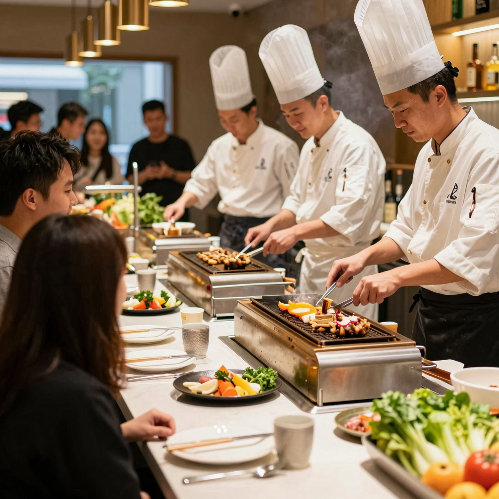 Hibachi Grill Dining Experience
