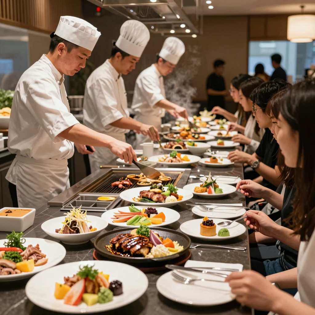 Vibrant Dining Experience at Hibachi Grill & Supreme Buffet
