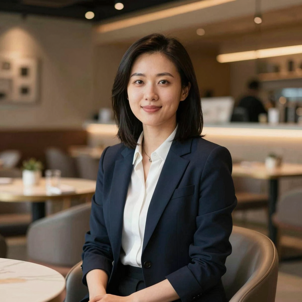 Portrait of Sarah Chen, Restaurant Economics Group
