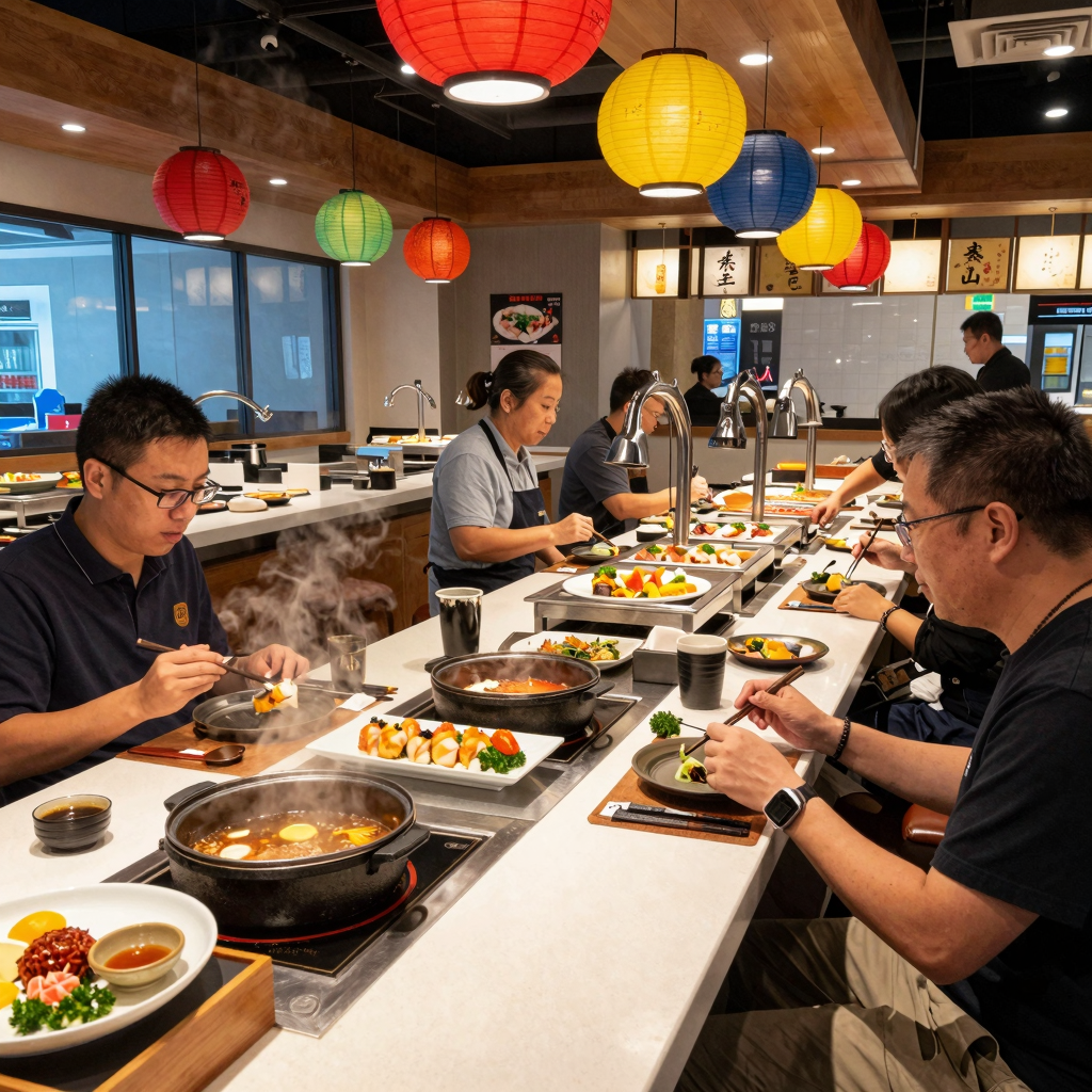 Interior of Hibachi Supreme Buffet