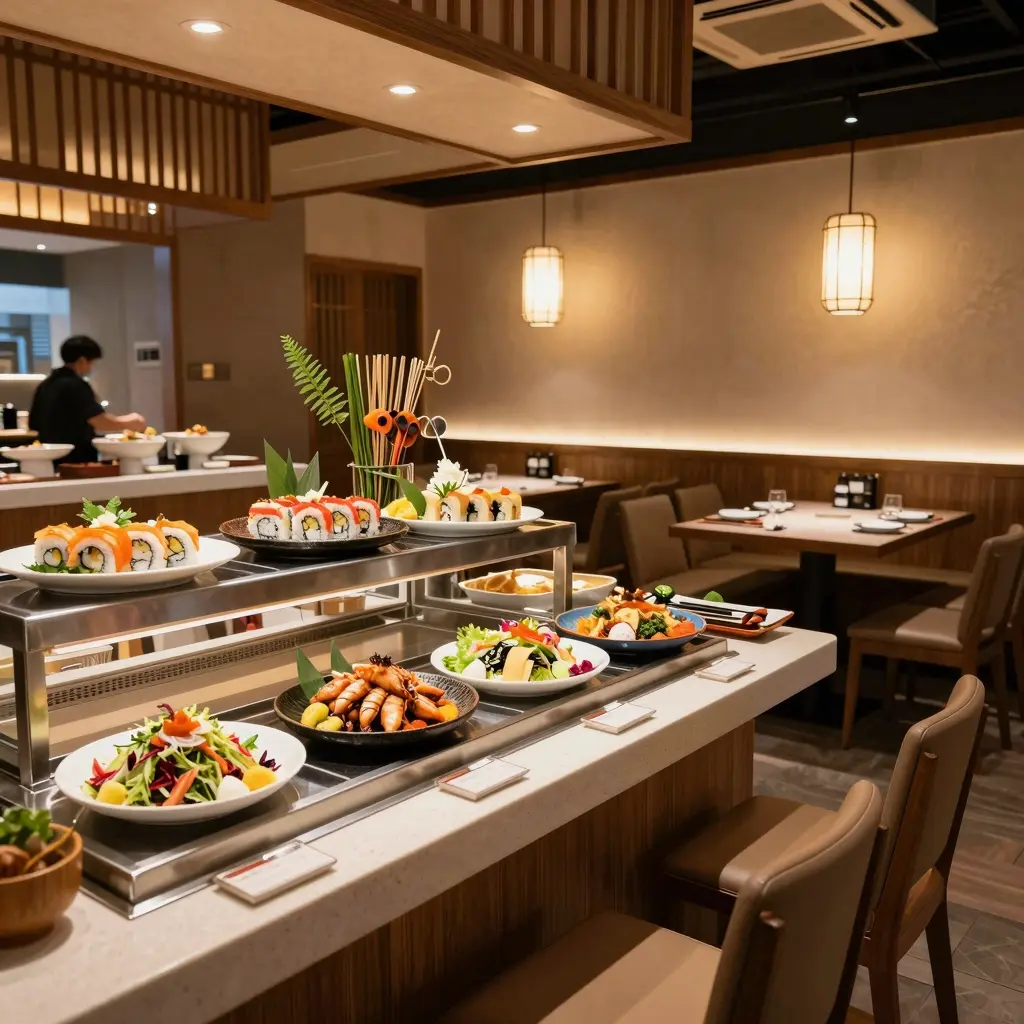 Interior of Hibachi Grill Supreme Buffet