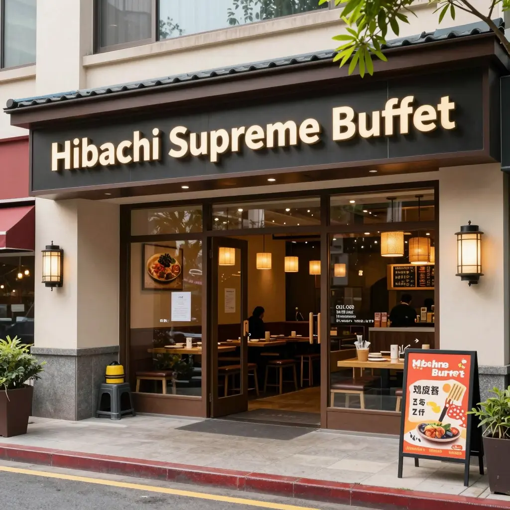Hibachi Supreme Buffet Exterior