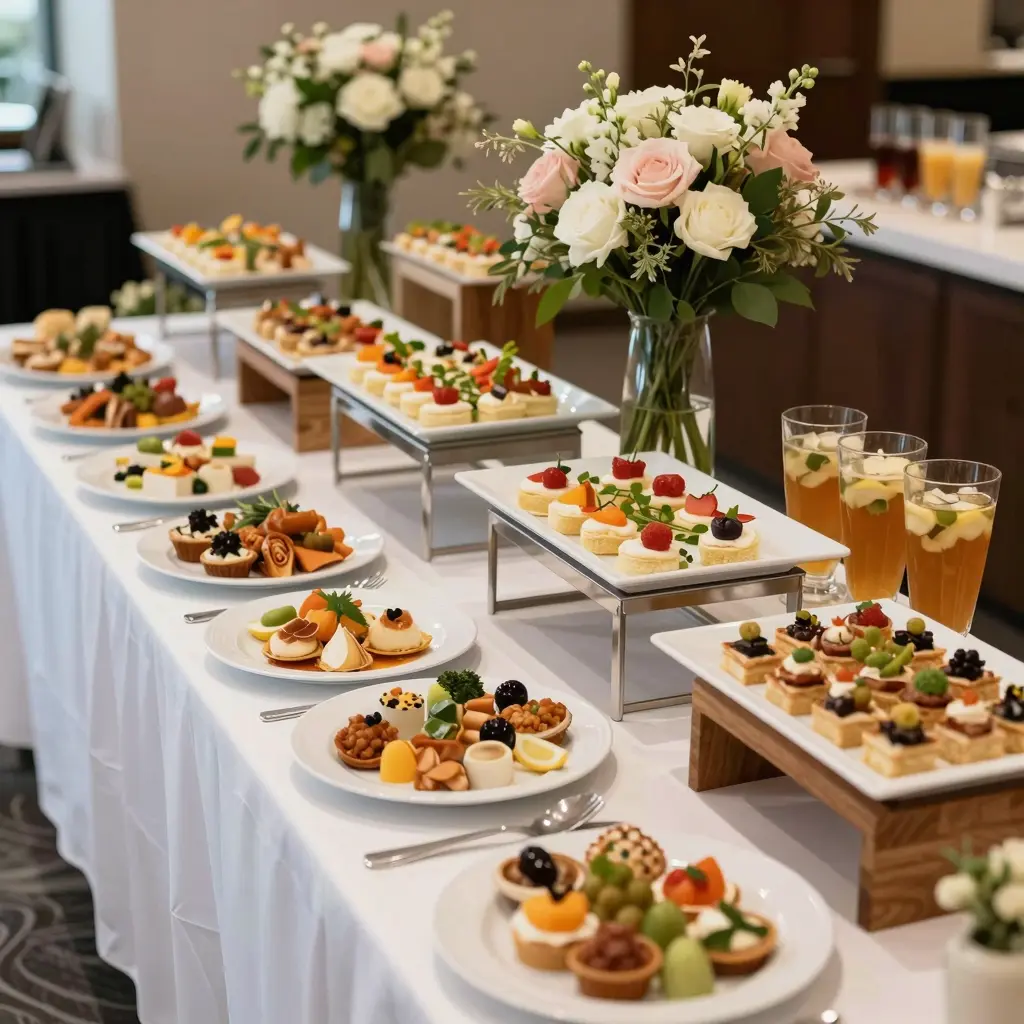 Catered Buffet Setup